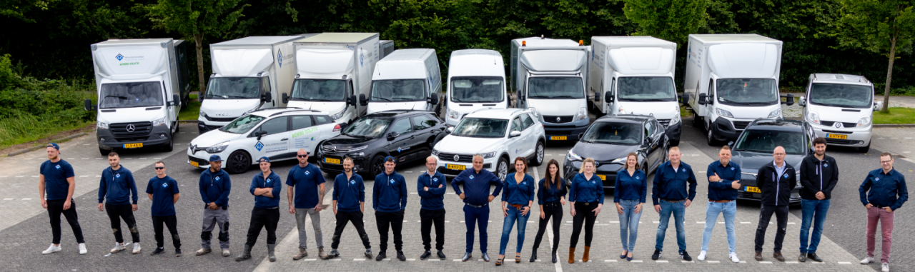 Groepsfoto team az isolatietechniek